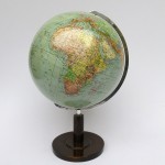 G8 - Columbus Erdglobus, Berlin und Stuttgart, 50er Jahre, geographische Karte - großer Globus