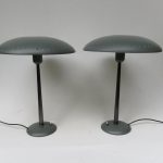 T22 - 1 Paar Tischleuchte, 50er/60er Jahre, Entwurf Louis Kalff für Philips
