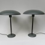 T22 - 1 Paar Tischleuchte, 50er/60er Jahre, Entwurf Louis Kalff für Philips