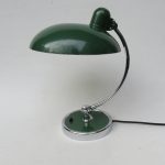 SK36 - Schreibtischleuchte "Präsident", Kaiser Idell, 30er Jahre, Entwurf: Christian Dell - Farbe grün