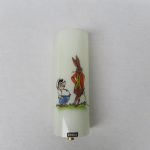 KI6 - Wandleuchte, 50er Jahre, Doria, "Der Hase und der Igel", aus der Märchensammlung der Gebrüder Grimm
