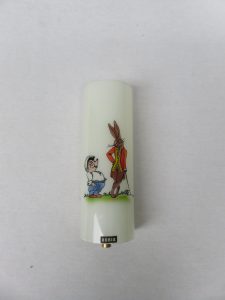KI6 - Wandleuchte, 50er Jahre, Doria, "Der Hase und der Igel", aus der Märchensammlung der Gebrüder Grimm