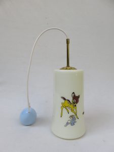 KI9 - Deckenleuchte, Doria, Walt Disney-Motive, Bambi und Klopfer, Pluto mit Tick, Trick und Track