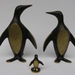 W34 - 3 Pinguine, wohl Walter Bosse, 50er/60er Jahre