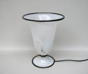 T227 - Tischleuchte, Vasenleuchte "Primavera", 70er Jahre, Barovier & Toso, Muranoglas