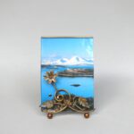 BR102 - SOLD - filigraner Bilderrahmen, Jugendstil, Deutschland, Messing