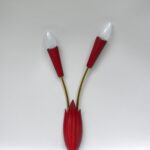 Leuchte mit geschlossener Blüte