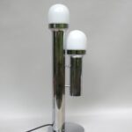 T231 - große Tischleuchte, Space Age, 70er Jahre, Kaiser-Leuchten