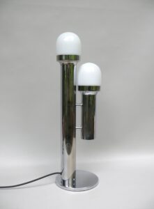 T231 - große Tischleuchte, Space Age, 70er Jahre, Kaiser-Leuchten